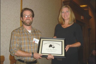 2007 Houseberg Award winner Carl Battreall with Julie Jesson 2007 Houseberg Award winner Carl Battreall with Julie Jesson